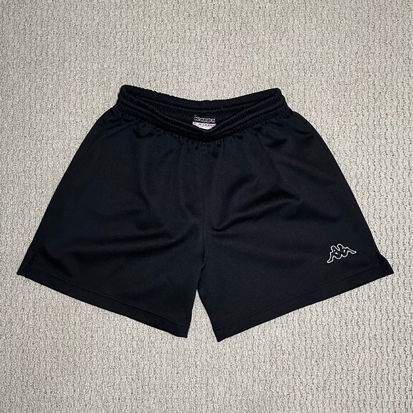 Kappa Black Gym Shorts - Picture 2 of 5